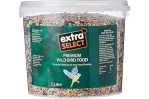 Extra Select Premium Wild Bird Food, 5 Litre
