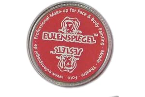 Eulenspiegel 505557 - Maquillaje en crema, rojo, 35 ml, vegano, Halloween, carnaval, fiesta temática