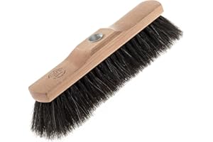 ‎SIDCO SIDCO Haushaltbesen Echt Rosshaar Zimmerbesen Hausbesen Kehrbesen Saalbesen Besen 30cm