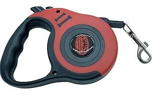 AC Milan Pet Leash Correa, Unisex Adulto, Nero, Taglia Unica
