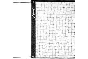 Aoneky Rete da Pallavolo 4,5M/6,4M/ 9,5M, Nylon, con Corda, Rete Badminton Volley Tennis Calcio per Piscina, Spiaggia, Giardino