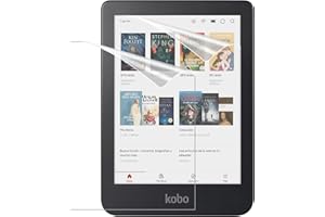 MoKo Protector de Pantalla Compatible con Kobo Clara 6" 2022, 2 Piezas Película de PET Antideslumbrante Antiarañazos para Proteger la Vista, Mate