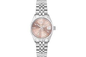 Philip Watch Caribe Orologio Donna, Tempo e data, Analogico - 39x31,3mm