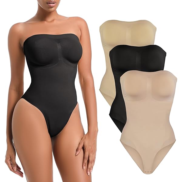 Figurformender Damen Body - Schlankmachendes Einteiler Mit Bauchkontrolle