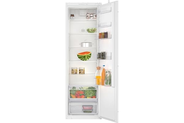 Bosch KIR81NSE0, Série 2, Réfrégirateur 1 porte, Encastrable, 177,2 x 54,1 cm, 310 L