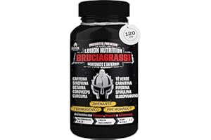 Legion Nutrition® Bruciagrassi, Termogenico, Drenante, Pre-Workout. 120 Compresse Made in Italy. Integratore per Energia, Focus, Definizione, Perdita di Peso. Durata 2 Mesi per Uomo e Donna
