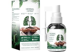 KAYZON Herbal Lung Cleansing Spray, Respinature Herbal Lung Cleanse Mist, Lung Exerciser for Healthier and Cleaner Lungs, Powerful Lung Support, Herbal Care Essence,Lung Cleaner - 30ml