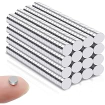 Lot De 120 Aimants Néodyme 10x3 Mm – Petits, Extra Puissants – Pour Tableau Magnétique, Frigo