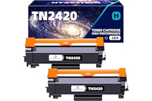 Hyggetech TN2420 Toners de Rechange pour Brother TN2420 TN2410 pour Brother MFC-L2710DW HL-L2350DW HL-L2375DW MFC-L2710DN MFC-L2730DW MFC-L2750DW HL-L2310D DCP-L2510D DCP-L2530DW