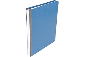 ACCO BRANDS ACCO PRESSTEX Report Cover, Side Bound, Tyvek Reinforced Hinge, 8.5 Inch Centers, 3 Inch Capacity, Letter Size, Light Blue (A7025072A)