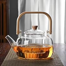 Teiera In Vetro Borosilicato 1,94L Con Infusore Rimovibile - Bollitore Adatto A Piano Cottura E Microonde, Lavabile In Lavastoviglie - 3