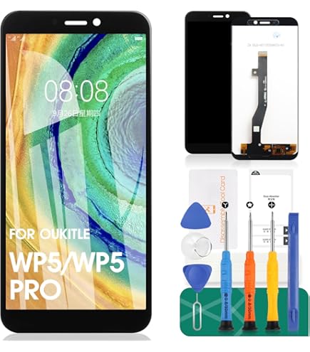 LCD DISPLAY FRAME TOUCHSCREEN PER OUKITEL C19 & C19 PRO MATRICE ORIGINALE - Foto 4