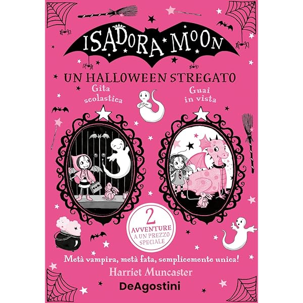 Libro 'Gita Scolastica - Isadora Moon' Edizione A Colori - Per Bambini - Avventure Di Mezza Fata Mezzo Vampiro