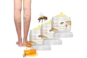 ORGRUL Furzero Bienengift Krampfadern Creme, Besenreiser Creme Testsieger, Bienengift Schmerzcreme Bienengiftsalbe, Bienengift Venen Reparaturcreme Gegen Besenreiser für Jedermann (3PC)