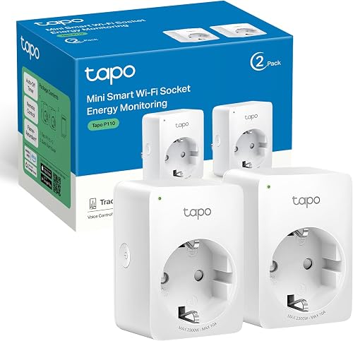 Comparativa de los talleres mecánicos en Estados Unidos 2026 5 Tapo P110 (2-Pack) - Enchufe