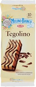 Mulino Bianco Tegolini con Crema al Cacao Magro 350g
