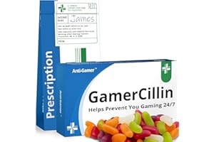 BESTAFIESTA Christmas Funny Gift For Gamer Gaming Boys Girls Boyfriend Girlfriend Secret Santa Present Xmas Kids Stocking Filler Stuffer Jelly Bean Sweets Joke Prank Pills