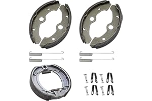 JAVIK Front & Rear Brake Shoes for Yamaha Big Bear 350 1996-1998 Kodiak 400 1993-1998