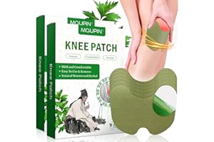 MQUPIN Cerotti antidolorifici per il ginocchio, 84 PCS cerotti antidolorifici, cerotti antidolorifici all'assenzio per ginocchio, schiena, collo