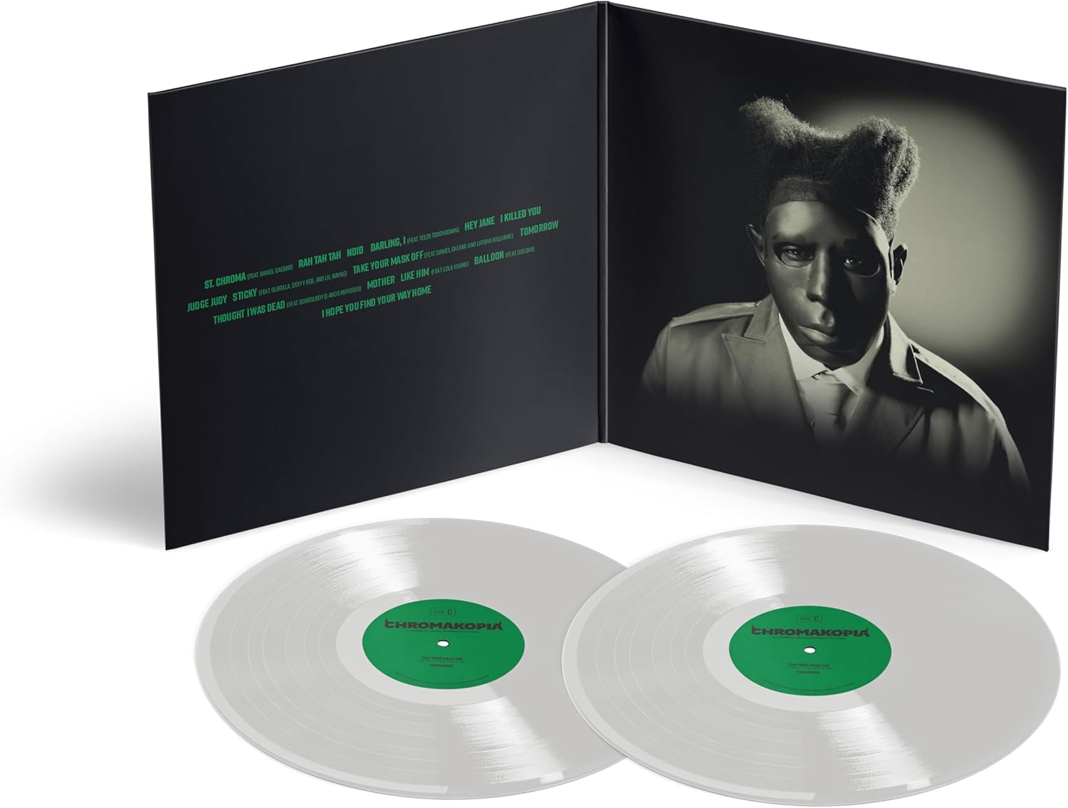 Minecraft Volume Alpha - Vinyle Vert Translucide - Mise en situation et utilisation