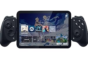 Razer Kishi V3 Pro - Mando gaming USB-C para iPhones, smartphones Android y mini tablets de hasta 8" - Plug and Play- sticks analógicos antideriva (12 botones - hápticos Sensa HD) Negro