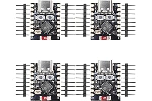 GERUI Set med 4 ESP32 ESP32-C3 ESP32 C3 utvecklingskort med stöd för WiFi Bluetooth Flash 4 MB