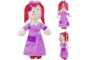 WAIMXDAO Peluche del Circo Digitale, Simpatici Peluche Pomni e Jaxs The Amazing Digital Circus Peluche, Divertente e Carino Animale Peluche Figura Bambola for Fans Gift (E)