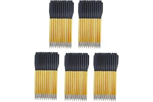 GUGULUZA 6.25'' Aluminium Crossbow Bolts Arrows For 50 lb / 80 lb Pistol Crossbow Precision Target 60 pcs