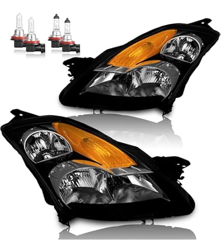 Smoked For 2010 2011 2012 Altima Sedan LED DRL Tube Halo