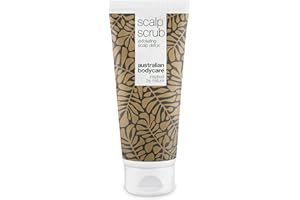 AUSTRALIAN BODYCARE Peeling skóry głowy na pryszcze na skórze głowy - Skuteczny na pryszcze na skórze głowy, na linii włosów lub na guzki na skórze głowy - Peeling na skórę głowy Swędząca skóra głowy i łupież, 200 ml