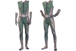 XINCHANGDA The Homelander Cosplay kombinezon The Deep The Trainer Starlight Cosplay kostium jednolity, pełny zestaw dla dorosłych, dzieci, Halloween, karnawał, stroje