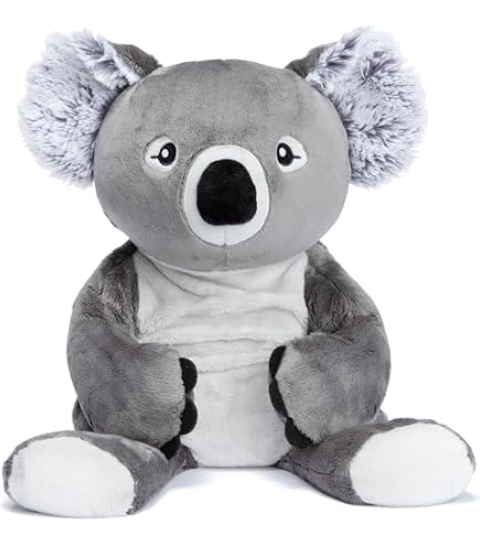 Koala Rembourré Compagnie Réconfortante, Doudou Animal en Peluche Apaisant, | Koala en Peluche Imitant les Mouvements Naturels Doudou Apaisant Doux et Compagnon pour Femm Koala Rembourré Compagnie Réconfortante, Doudou Animal en Peluche Apaisant, | Koala en Peluche Imitant les Mouvements Naturels Doudou Apaisant Doux et Compagnon pour Femm