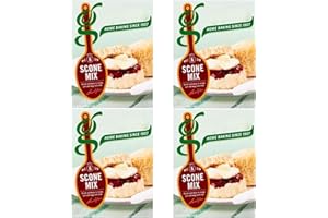 HAMPERLY GIFTS Premade Scones Mix Bundle Containing Greens Classic Scone Mix 280g (4 Pack)