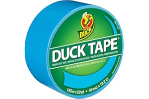 Duck Tape Jednolite kolory niebieski elektryczny. Naprawa, rzemiosło, spersonalizowanie, dekorowanie i edukacja - 48 mm x 18,2 m