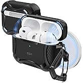 ESR for AirPods Pro 3 Case (2025), Compatible with Airpods Pro 3 (USB-C Cable), Magnetic Lid, MagSafe Ready, Powerful Drop Pr