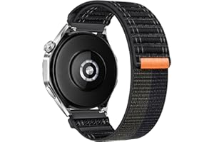 XMUXI Pasek 22 mm, kompatybilny z Huawei Watch GT5 / GT4 / GT3 / GT2 46 mm, pasek materiałowy do zegarka GT5 Pro / GT4 Pro / GT3 Pro / GT 2e / Watch 4 / 3 / 2, nylonowy pasek do zegarka