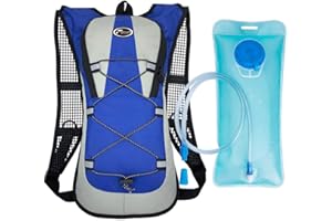 Fortitude Sports Hydration Backpack Vest With 2L Hydration Bladder | Hydration Pack Running Backpack With Water Bladder | Running Hydration Vest Women Men For Cycling, Hiking, Camping