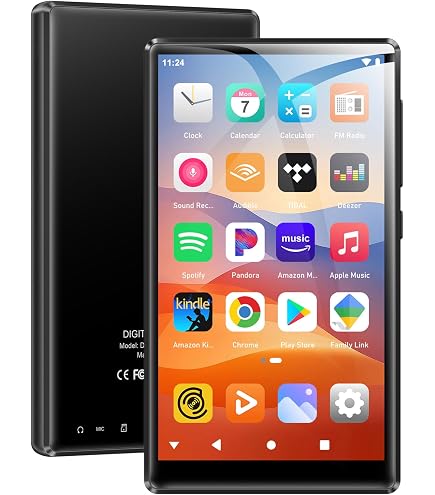 Étui De Transport Rigide EVA Pour Lecteur MP3 Mechen H11 Pro | Noir, Résistant Aux Chocs | Avec Séparateurs En Maille élastique