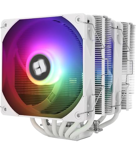 Thermalright Peerless Assassin 120 SE ARGB White V3 – Dissipatore CPU A Doppia Torre Con 6 Heatpipe, Ventole PWM 2000 RPM, Compatibile Con AMD AM5/AM4 E Intel LGA 1700/1851/115X - 2
