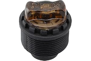 EASYBYMALL Tappo di bloccaggio per riparazione forcella anteriore, manopola di regolazione del precarico della bicicletta, manopola di riparazione della forcella della bicicletta (29,6 mm)