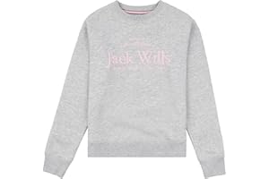 Jack Wills Girls Kids Script Crew Neck Sweatshirt