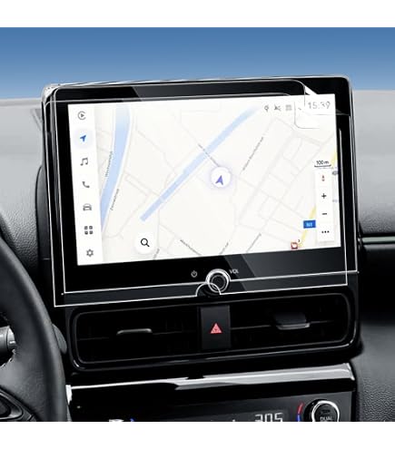 Pellicola Protettiva Brotect Per Schermo Infotainment Citroen C3 Aircross (2 Pezzi) - Trasparente Anti-impronta - Made In Germany