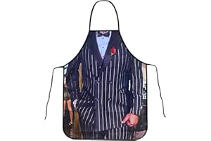 EQLEF Delantales hombre, delantal hombre divertido delantal gracioso hombre barbacoa fiesta broma delantal regalo de fiesta para hombres