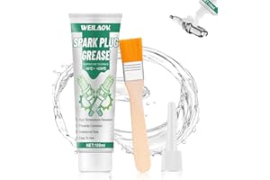 WEILAOK Grasso, Grasso al Silicone, grasso per Candele, grassos Isolante per Candele Adatto per Parti ad Alta Tensione Come Candele di Automobile per candelette, ecc, 80g