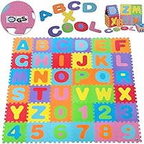Rompecabezas Alfombra Goma Eva Puzzle Suelo Bebe Alfombra Puzzle