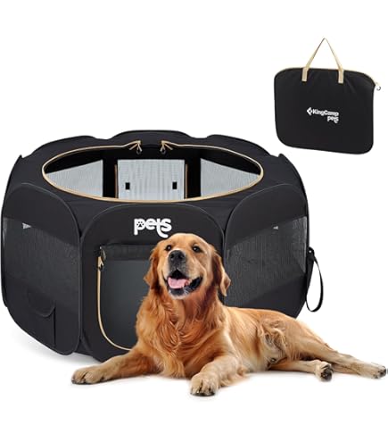 Parc Pour Chien VEVOR Pliable Et Portable – 1117 Mm, Idéal Pour Animaux De Compagnie