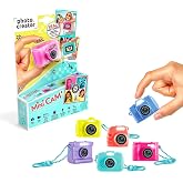 Photo Creator mini cam dijital kamera, 1 GB SD kart, şarj edilebilir, 6 renk