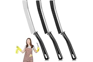 Bosmsaslad 3 Piezas Cepillo Limpieza hogar, Cepillo Limpieza para Hendiduras con Cerdas Duras, Cepillo Limpieza Ranura Azulejos Baño, Limpiador Lechada Multifuncional para Limpieza de Huecos