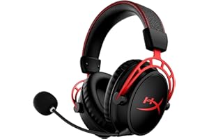 HyperX Cloud Alpha Wireless – Casque de jeu pour PC