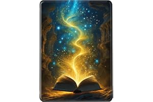 SGKITM Custodia per Amazon Kindle Paperwhite 11ª Generazione 2021 Cover Pelle Silicone Flip 360° Protezione Automatici Svegliati o Sonno Funzione Magnetico Sogni Design Cover 6.8" 174 x 125 x 8,1 mm (6)